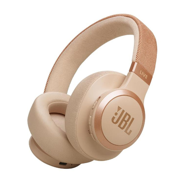 JBL Live 770NC | Écouteurs circum-auriculaires - Sans fil - Bluetooth - Sable-Sonxplus St-Georges