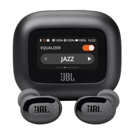 JBL Live Buds 3 | Écouteurs intra-auriculaires - Écran tactile LED 1,45" - Bluetooth - Noir-Sonxplus St-Georges