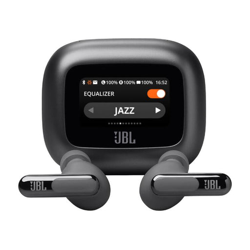 JBL Live Beam 3 | Écouteurs intra-auriculaires - Écran tactile LED 1,45" - Noir-Sonxplus St-Georges