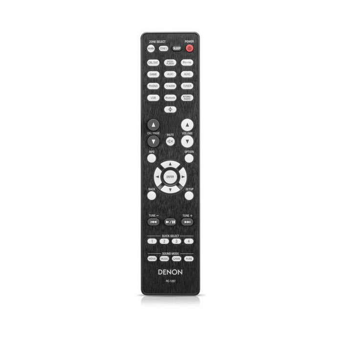 Denon AVR-S770H | Récepteur AV - 7.2 canaux - Cinéma maison - 8K - HEOS intégré - 75W - Noir-Sonxplus St-Georges