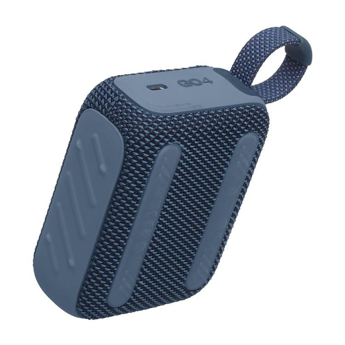 JBL GO 4 | Mini haut-parleur portable - Bluetooth - IP67 - Bleu-Sonxplus St-Georges