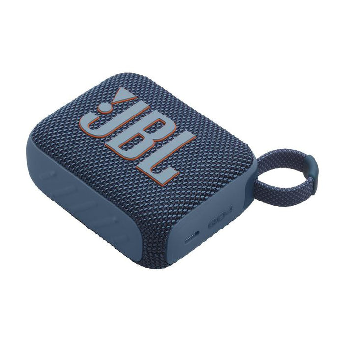 JBL GO 4 | Mini haut-parleur portable - Bluetooth - IP67 - Bleu-Sonxplus St-Georges