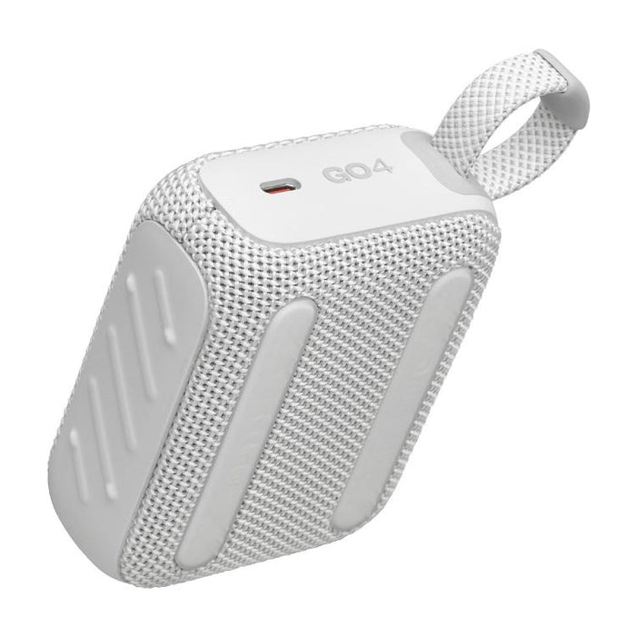 JBL GO 4 | Mini haut-parleur portable - Bluetooth - IP67 - Blanc-Sonxplus St-Georges