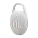 JBL Clip 5 | Haut-parleur à mousqueton portable - Bluetooth - IP67 - Blanc-Sonxplus St-Georges