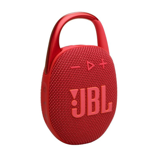 JBL Clip 5 | Haut-parleur à mousqueton portable - Bluetooth - IP67 - Rouge-Sonxplus St-Georges