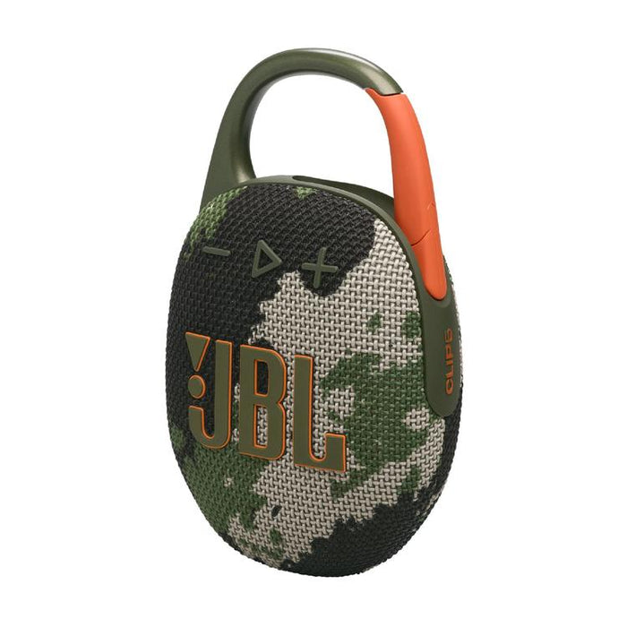 JBL Clip 5 | Haut-parleur à mousqueton portable - Bluetooth - IP67 - Camouflage-Sonxplus St-Georges