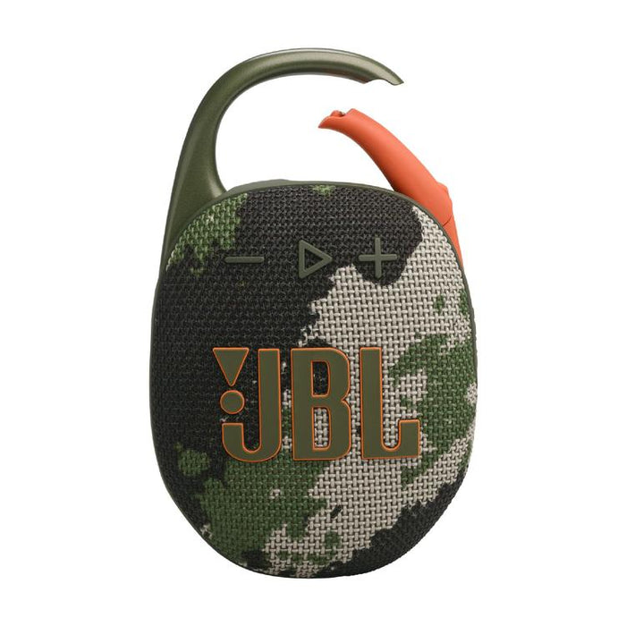 JBL Clip 5 | Haut-parleur à mousqueton portable - Bluetooth - IP67 - Camouflage-Sonxplus St-Georges