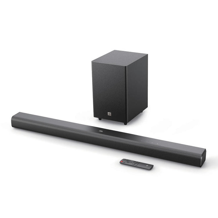 JBL Cinema SB550 | Barre de son 3.1 canaux - Caisson de graves sans fil - 250W - Bluetooth - Noir-Sonxplus St-Georges