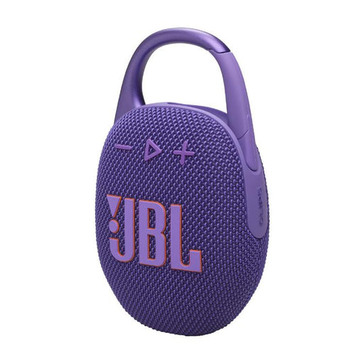 JBL Clip 5 | Haut-parleur à mousqueton portable - Bluetooth - IP67 - Mauve-Sonxplus St-Georges