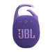 JBL Clip 5 | Haut-parleur à mousqueton portable - Bluetooth - IP67 - Mauve-Sonxplus St-Georges