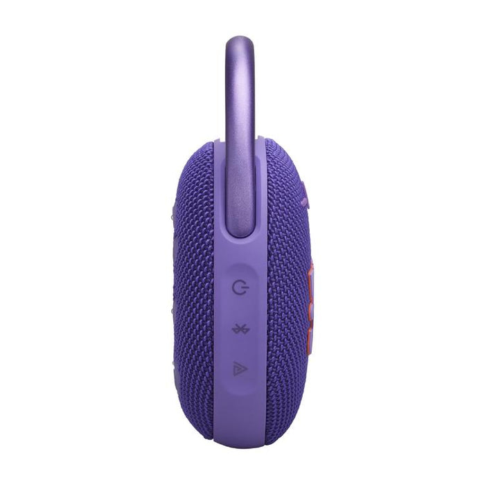 JBL Clip 5 | Haut-parleur à mousqueton portable - Bluetooth - IP67 - Mauve-Sonxplus St-Georges