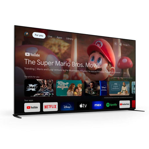 Sony BRAVIA 9 K-75XR90 | Téléviseur 75" - Mini DEL - Série XR90 - 4K HDR - Google TV-Sonxplus St-Georges