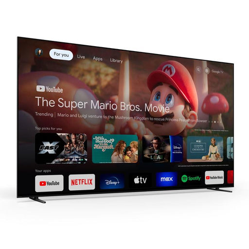 Sony BRAVIA 8 K-65XR80 | Téléviseur 65" - OLED - 4K HDR - 120Hz - Série XR80 - Google TV-Sonxplus St-Georges