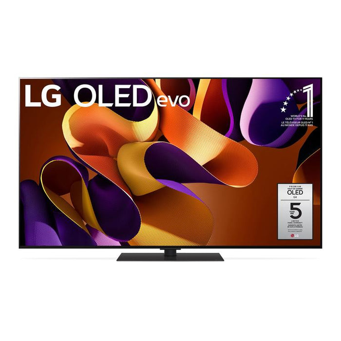 LG OLED55G4SUB | Téléviseur 55" 4K OLED - 120Hz - Série G4 - Processeur IA a11 4K - Noir-Sonxplus St-Georges