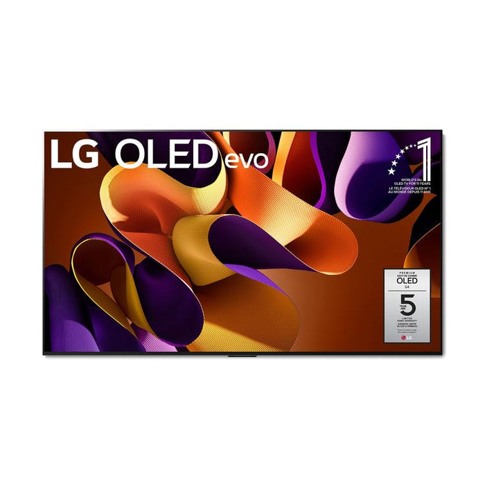 LG OLED83G4WUA | Téléviseur 83" 4K OLED - 120Hz - Série G4 - Processeur IA a11 4K - Noir-Sonxplus St-Georges