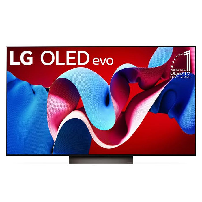 LG OLED55C4PUA | Téléviseur 55" 4K OLED - 120Hz - Série C4 - Processeur IA a9 Gen7 4K - Noir-Sonxplus St-Georges