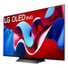 LG OLED55C4PUA | Téléviseur 55" 4K OLED - 120Hz - Série C4 - Processeur IA a9 Gen7 4K - Noir-Sonxplus St-Georges