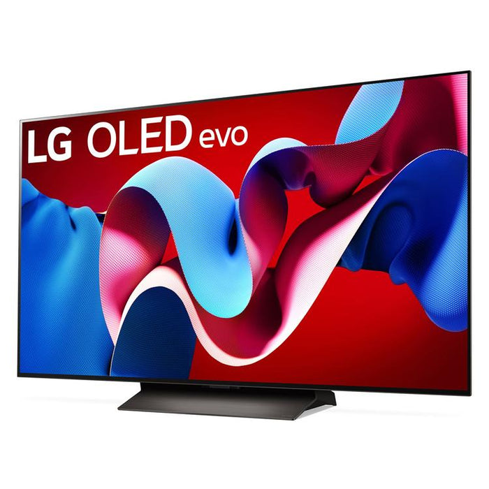 LG OLED77C4PUA | Téléviseur 77" 4K OLED - 120Hz - Série C4 - Processeur IA a9 Gen7 4K - Noir-Sonxplus St-Georges