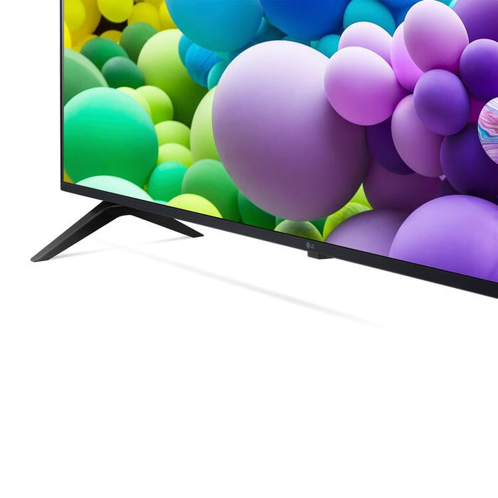 LG 50UT7570PUB | Téléviseur 50" - 4K Ultra HD - DEL - Série UT7570 - HDR - Smart WebOS - 60 Hz natif - Processeur IA a5 Gen7 4K - Noir-Sonxplus St-Georges