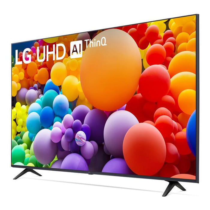 LG 55UT7570PUB | Téléviseur 55" - 4K Ultra HD - DEL - Série UT7570 - HDR - Smart WebOS - 60 Hz natif - Processeur IA a5 Gen7 4K - Noir-Sonxplus St-Georges