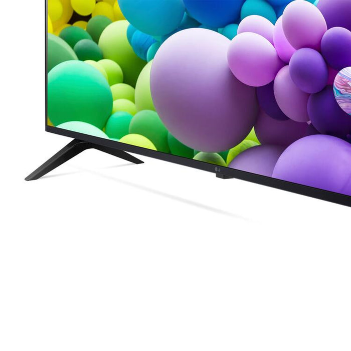 LG 55UT7570PUB | Téléviseur 55" - 4K Ultra HD - DEL - Série UT7570 - HDR - Smart WebOS - 60 Hz natif - Processeur IA a5 Gen7 4K - Noir-Sonxplus St-Georges