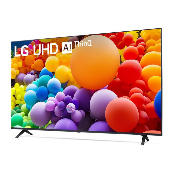 LG 65UT7570PUB | Téléviseur 65" - 4K Ultra HD - DEL - Série UT7570 - HDR - Smart WebOS - 60 Hz natif - Processeur IA a5 Gen7 4K - Noir-Sonxplus St-Georges