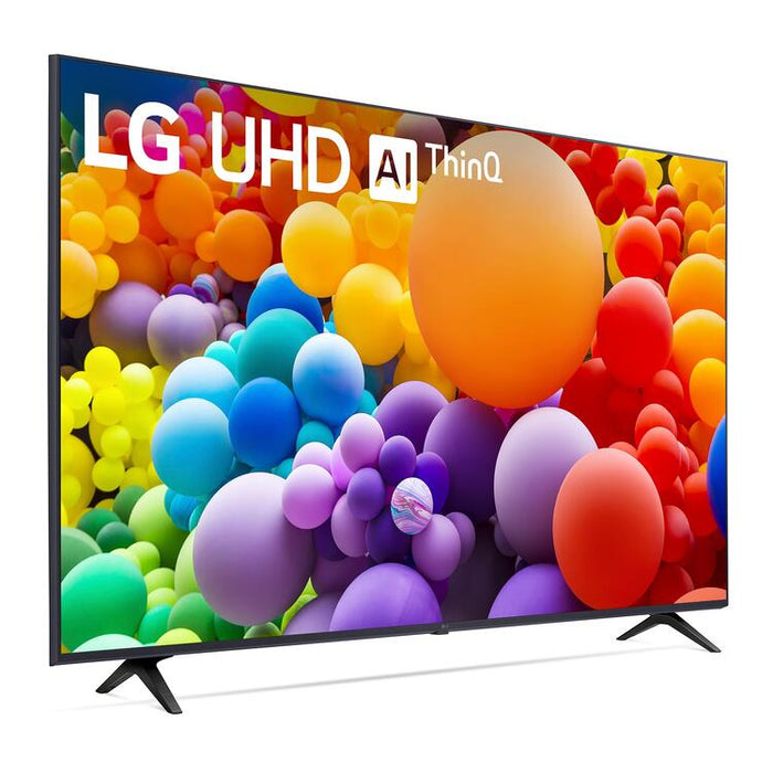 LG 65UT7570PUB | Téléviseur 65" - 4K Ultra HD - DEL - Série UT7570 - HDR - Smart WebOS - 60 Hz natif - Processeur IA a5 Gen7 4K - Noir-Sonxplus St-Georges