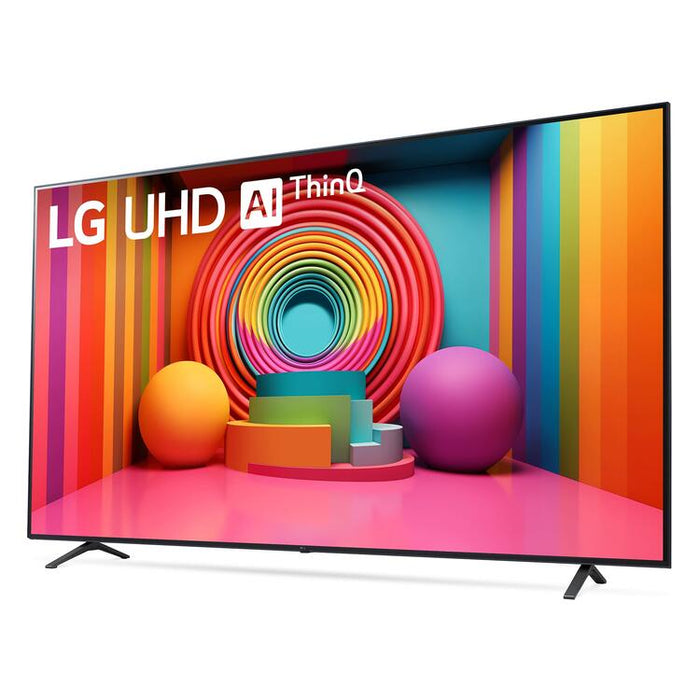 LG 86UT7590PUA | Téléviseur 86" - 4K Ultra HD - DEL - Série UT7590 - HDR - Smart WebOS - 60 Hz natif - Processeur IA a5 Gen7 4K - Noir-Sonxplus St-Georges