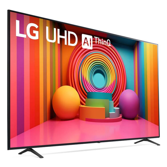 LG 86UT7590PUA | Téléviseur 86" - 4K Ultra HD - DEL - Série UT7590 - HDR - Smart WebOS - 60 Hz natif - Processeur IA a5 Gen7 4K - Noir-Sonxplus St-Georges