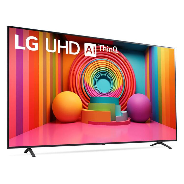 LG 86UT7590PUA | Téléviseur 86" - 4K Ultra HD - DEL - Série UT7590 - HDR - Smart WebOS - 60 Hz natif - Processeur IA a5 Gen7 4K - Noir-Sonxplus St-Georges