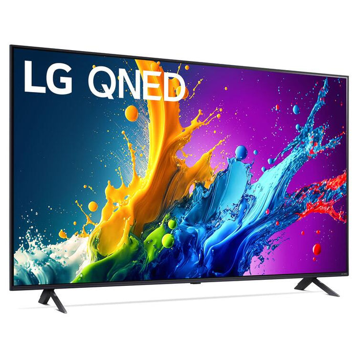 LG 43QNED80TUC | Téléviseur 43" QNED 4K - UHD 4K - Série QNED80 - 60Hz - Processeur IA a5 4K Gen7 - Noir-Sonxplus St-Georges