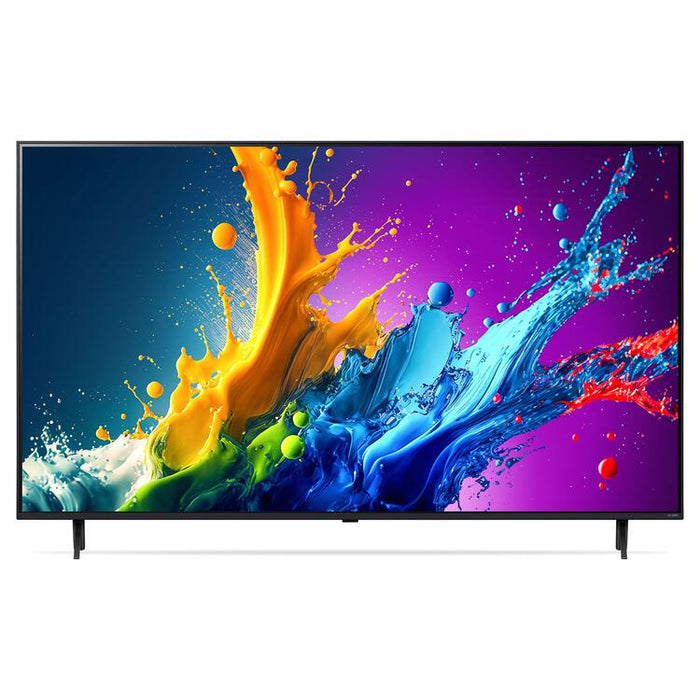 LG 43QNED80TUC | Téléviseur 43" QNED 4K - UHD 4K - Série QNED80 - 60Hz - Processeur IA a5 4K Gen7 - Noir-Sonxplus St-Georges