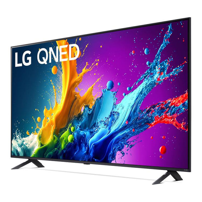 LG 55QNED80TUC | Téléviseur 55" QNED 4K - UHD 4K - Série QNED80 - 60Hz - Processeur IA a5 4K Gen7 - Noir-Sonxplus St-Georges