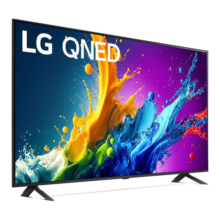 LG 55QNED80TUC | Téléviseur 55" QNED 4K - UHD 4K - Série QNED80 - 60Hz - Processeur IA a5 4K Gen7 - Noir-Sonxplus St-Georges