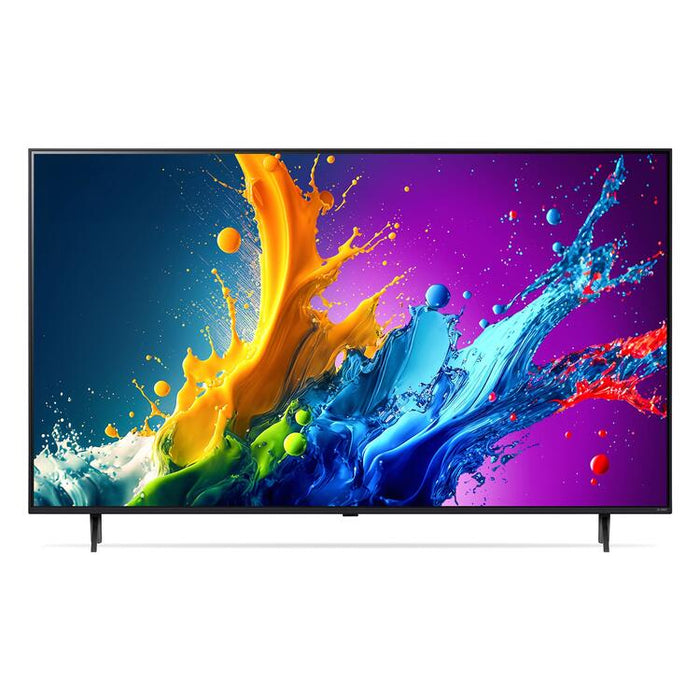 LG 75QNED80TUC | Téléviseur 75" QNED 4K - UHD 4K - Série QNED80 - 60Hz - Processeur IA a5 4K Gen7 - Noir-Sonxplus St-Georges