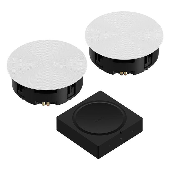 Sonos | Ensemble In-Ceiling - Amp avec 2 Haut-parleurs In-Ceiling 8" - Wi-Fi-Sonxplus St-Georges