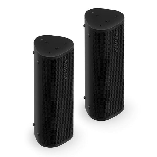 Sonos | Ensemble Aventure - 2 Haut-parleurs Roam 2 portatifs - Bluetooth - Étanche - Noir-Sonxplus St-Georges