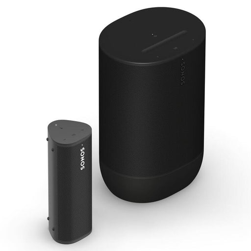 Sonos | Ensemble portatif incluant le Roam 2 et le Move 2 - Noir-Sonxplus St-Georges