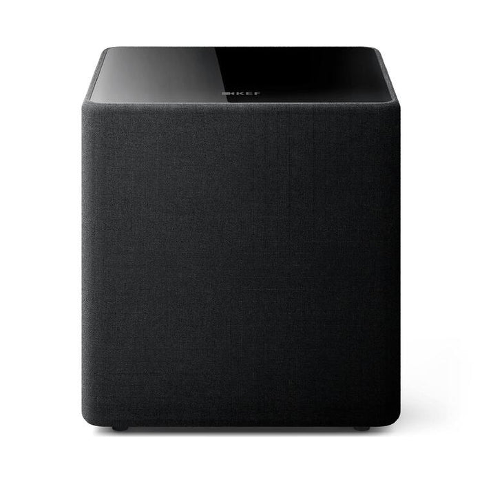 KEF KUBE 10 MIE | Caisson de graves - 10po - 300 Watts de classe D - Noir-Sonxplus St-Georges