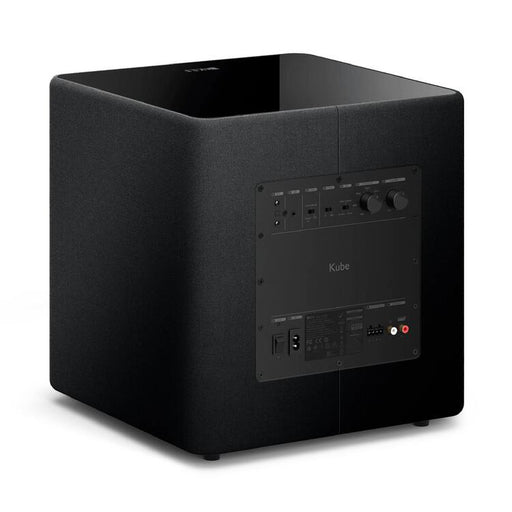 KEF KUBE 10 MIE | Caisson de graves - 10po - 300 Watts de classe D - Noir-Sonxplus St-Georges