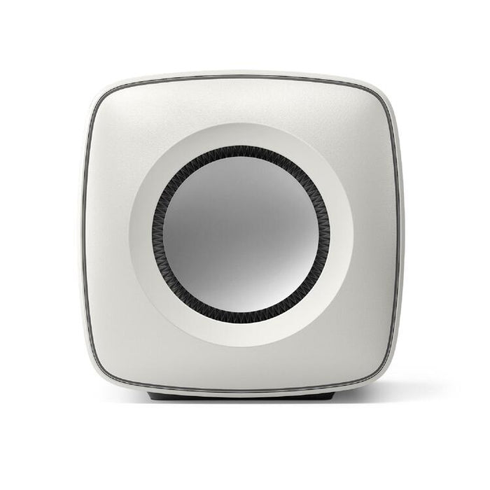 KEF KC92 | Caisson de graves 2x9" - 1000W RMS - Music Integrity Engine - Blanc-Sonxplus St-Georges