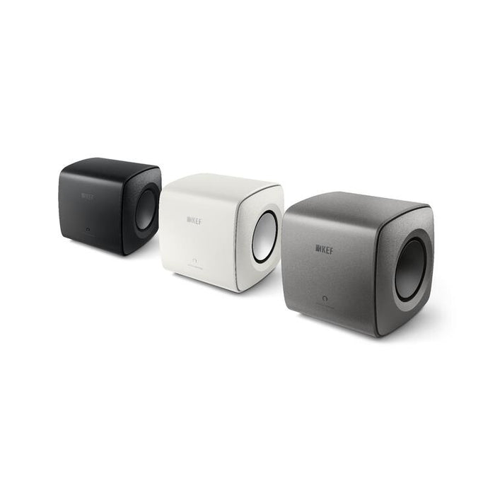 KEF KC92 | Caisson de graves 2x9" - 1000W RMS - Music Integrity Engine - Blanc-Sonxplus St-Georges