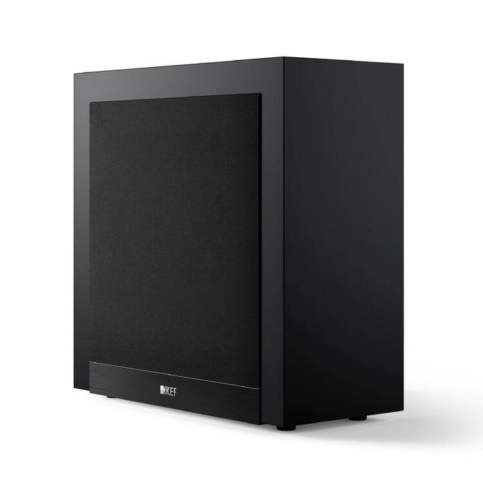 KEF T2 | Caissons de graves - Extra-plat - Amplificateur classe D - Noir-Sonxplus St-Georges