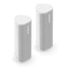 Sonos | Ensemble Aventure - 2 Haut-parleurs Roam 2 portatifs - Bluetooth - Étanche - Blanc-Sonxplus St-Georges