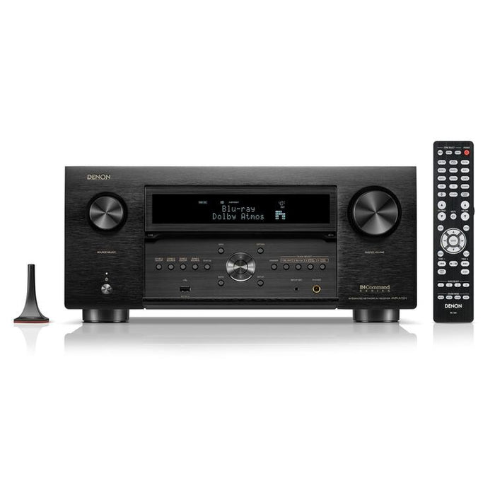 Denon AVR-A10H | Amplificateur de puissance 13.4 canaux - Cinéma maison - Bluetooth - Wi-Fi - 8K - HEOS - Noir-Sonxplus St-Georges