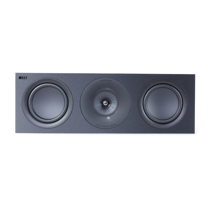KEF Q6 Meta | Haut-parleurs central - Conception bass-reflex à 3 voies - Noir - Unité-Sonxplus St-Georges