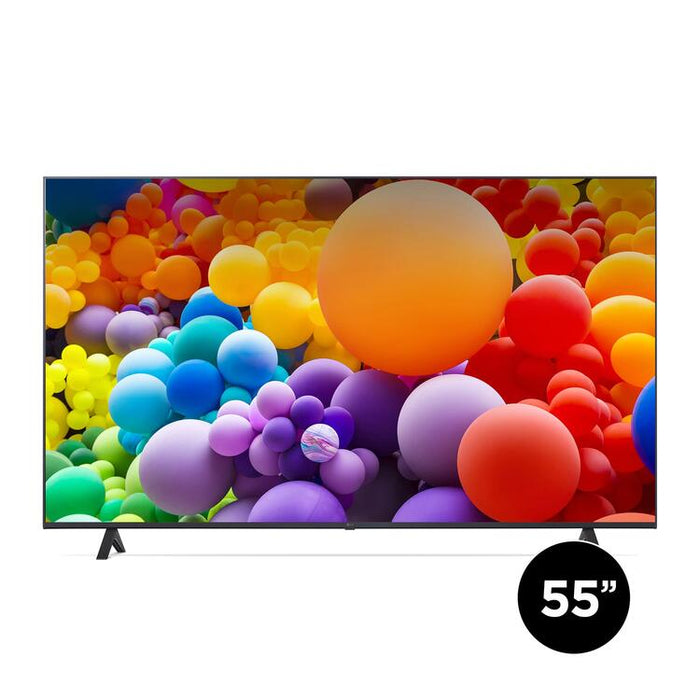 LG 55UT7000PUA | Téléviseur 55" - 4K Ultra HD - DEL - Série UT7000 - 60 Hz natif - Processeur IA a5 Gen7 4K - Noir-Sonxplus St-Georges