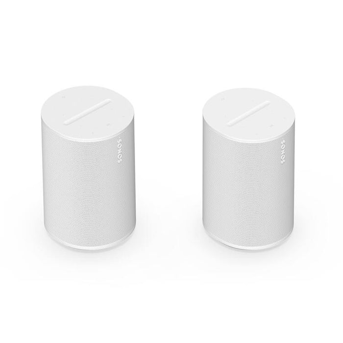 Sonos Era 100 Pro | Haut-parleur intelligent - PoE+ - Gestion des zones - Blanc - Paire-Sonxplus St-Georges
