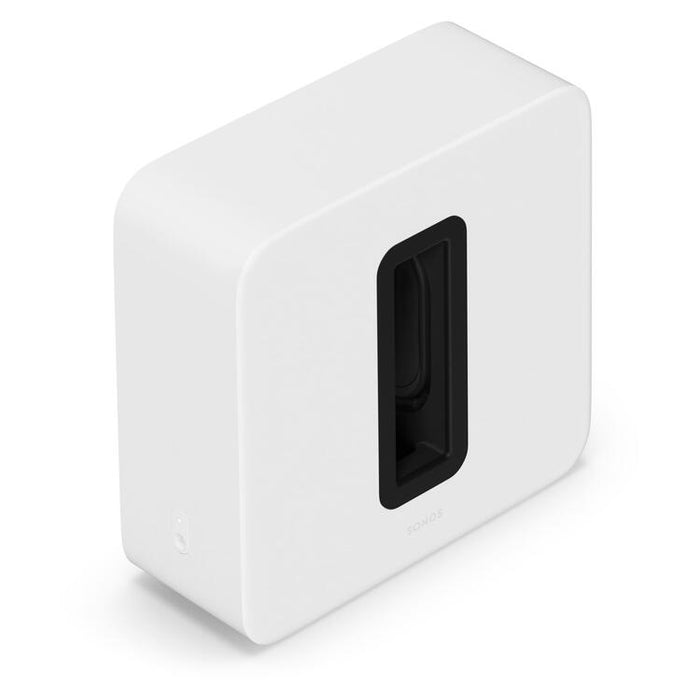 Sonos Sub Gen 4 | Caisson de graves - Sans fil - Wi-Fi - Blanc