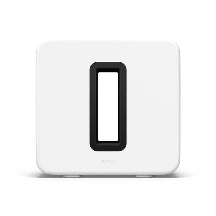 Sonos Sub Gen 4 | Caisson de graves - Sans fil - Wi-Fi - Blanc